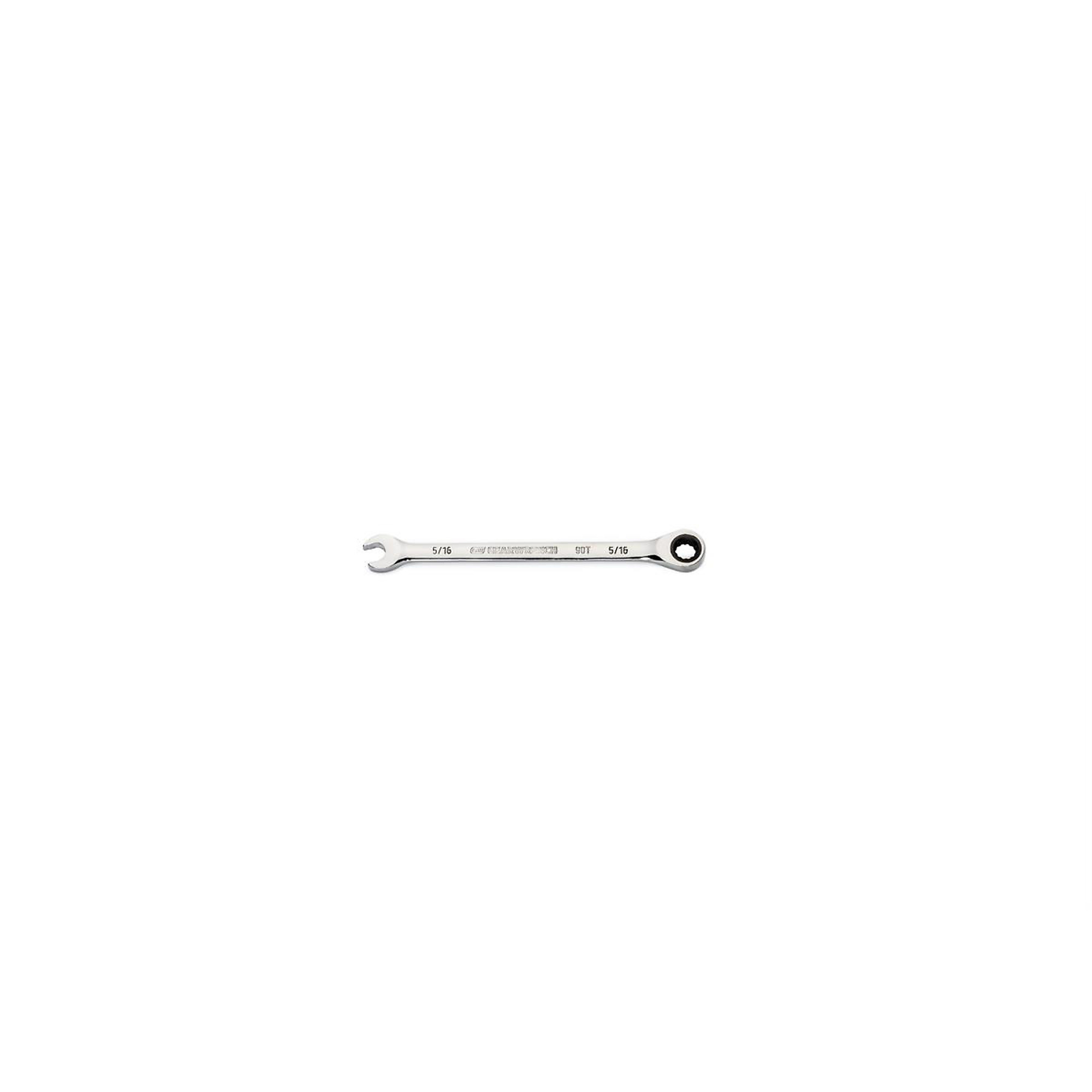 GearWrench 90T Combination Ratchet Wrench — 5/16in., 12-Point, Model# KDT86941